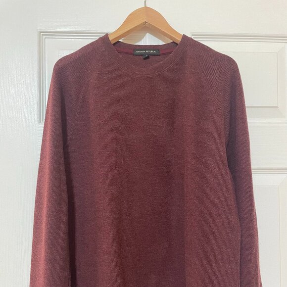 Banana Republic Sweater | RED | Men's Small - Picture 1 of 2